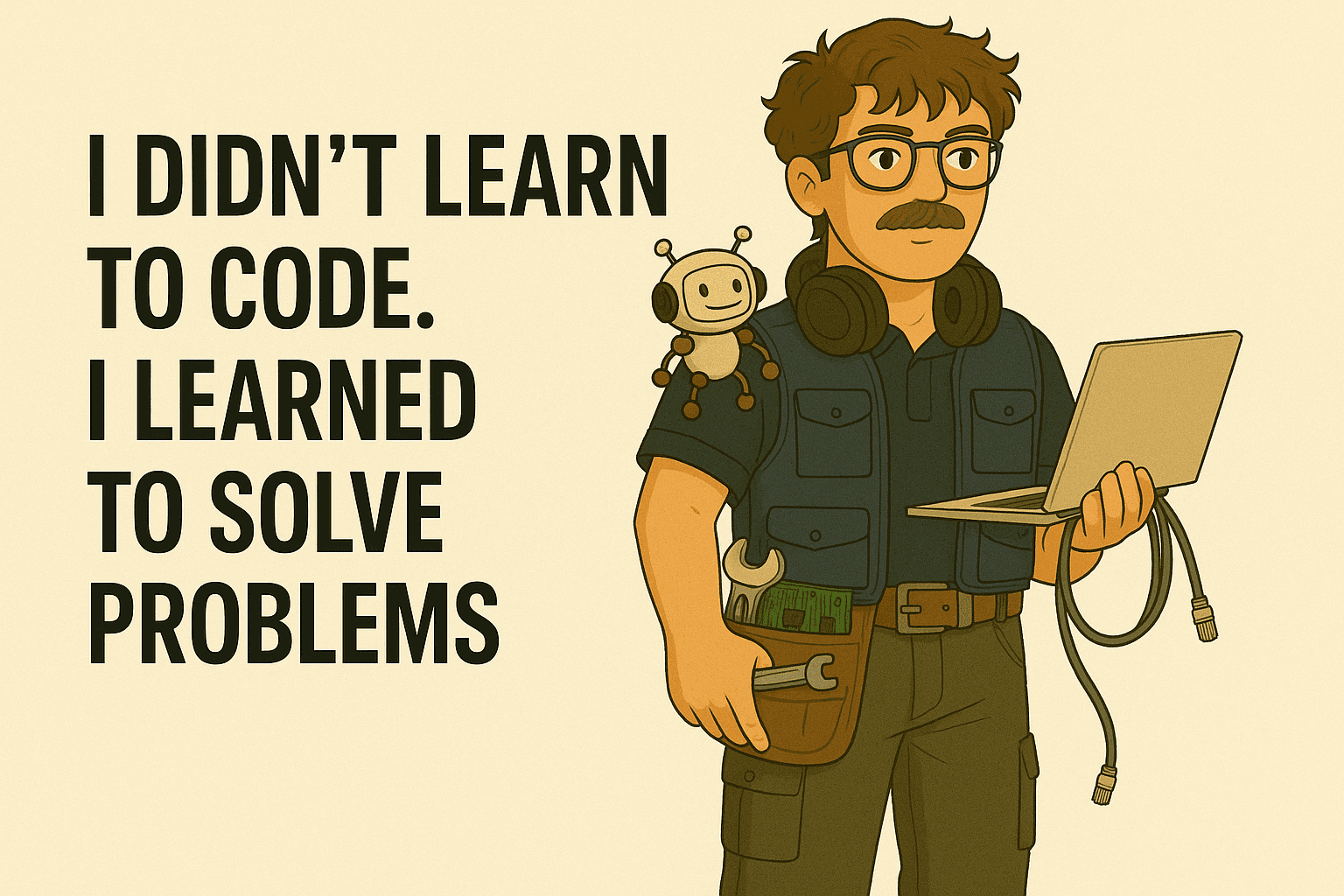 I Didn’t Learn to Code. I Learned to Solve Problems.